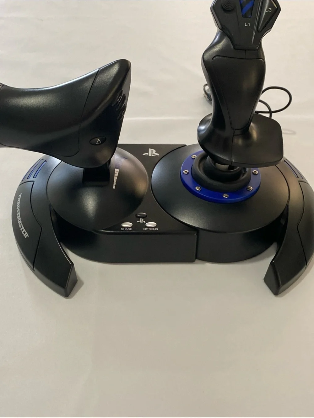Sony Thrustmaster T Flight HOTAS Black Joystick and Throttle Controller
